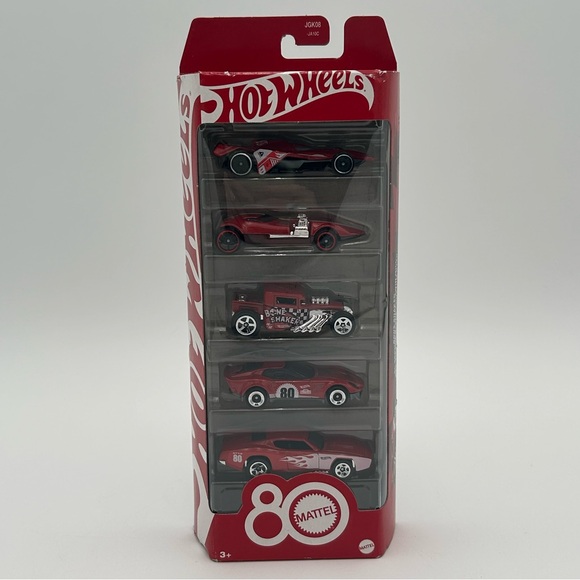 Mattel Other - Mattel Hot Wheels 80th Anniversary Racing Car Collection